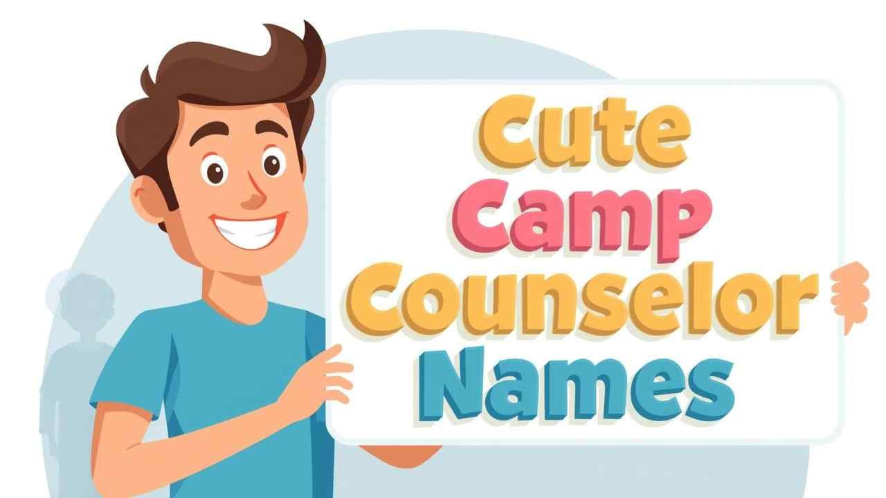 cute camp counselor names