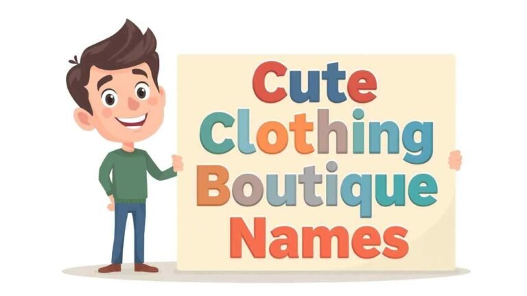 cute clothing boutique names