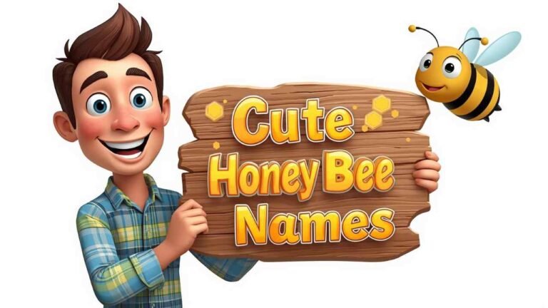 cute honey bee names