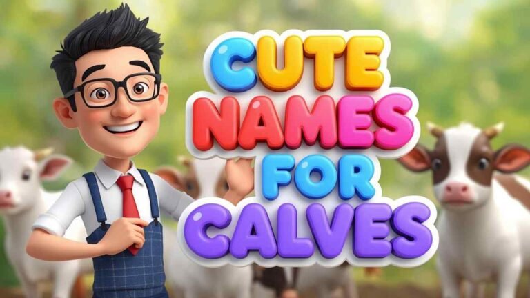 cute names for calves