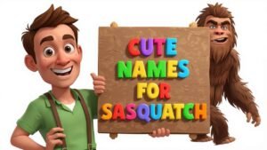 cute names for sasquatch