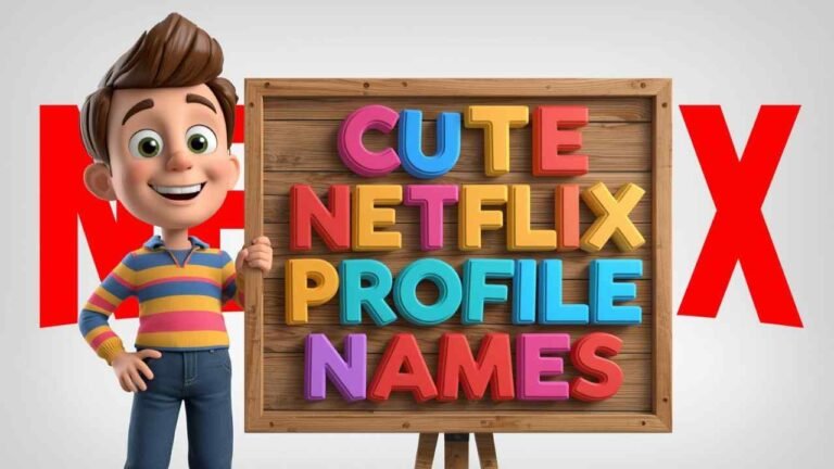 cute netflix profile names
