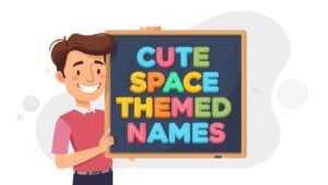 cute space themed names