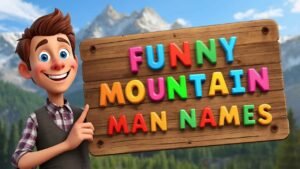 funny mountain man names