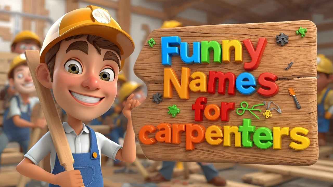 funny names for carpenters