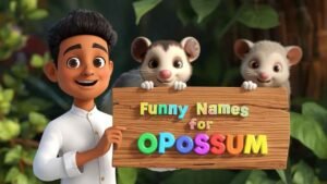 funny names for opossum