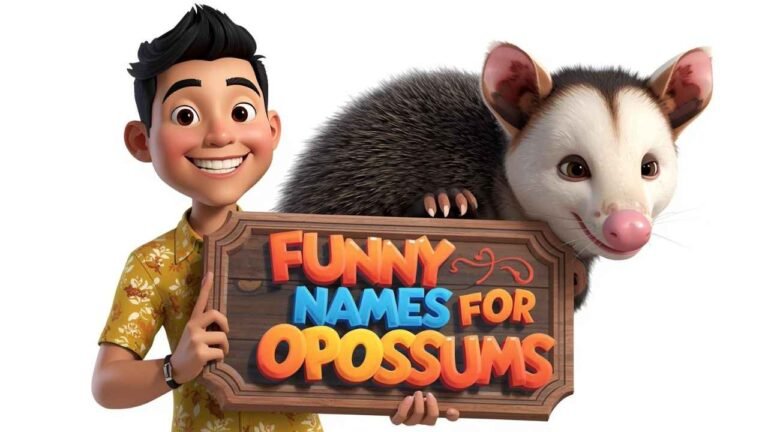 funny names for opossum