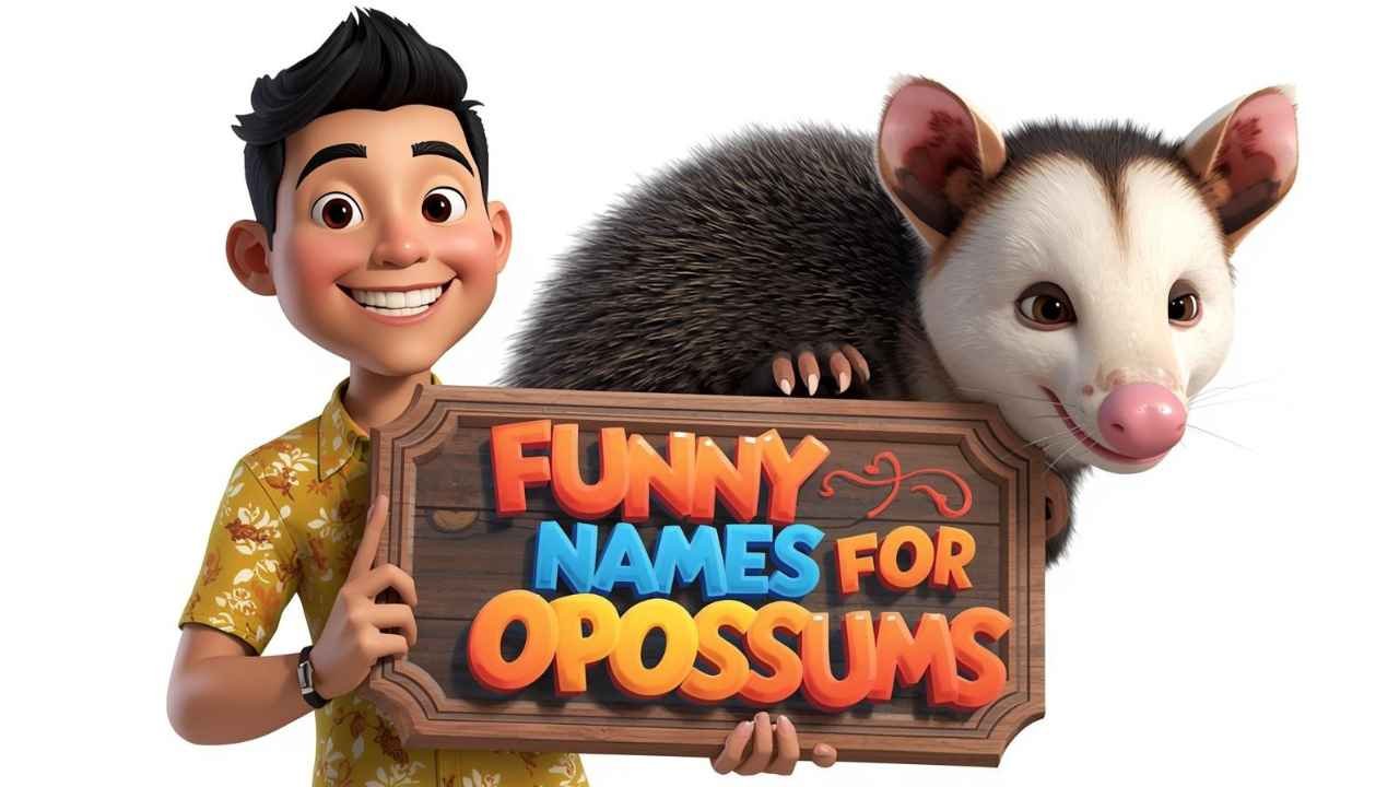 funny names for opossum