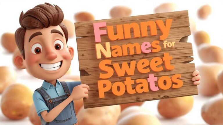 Funny Names for Sweet Potatoes