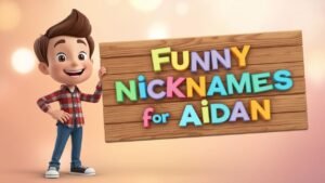 funny nicknames for aidan