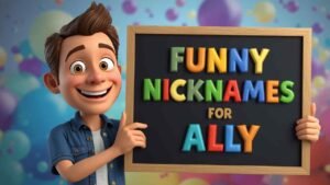 funny nicknames for ally