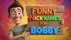 Funny Nicknames for Bobby