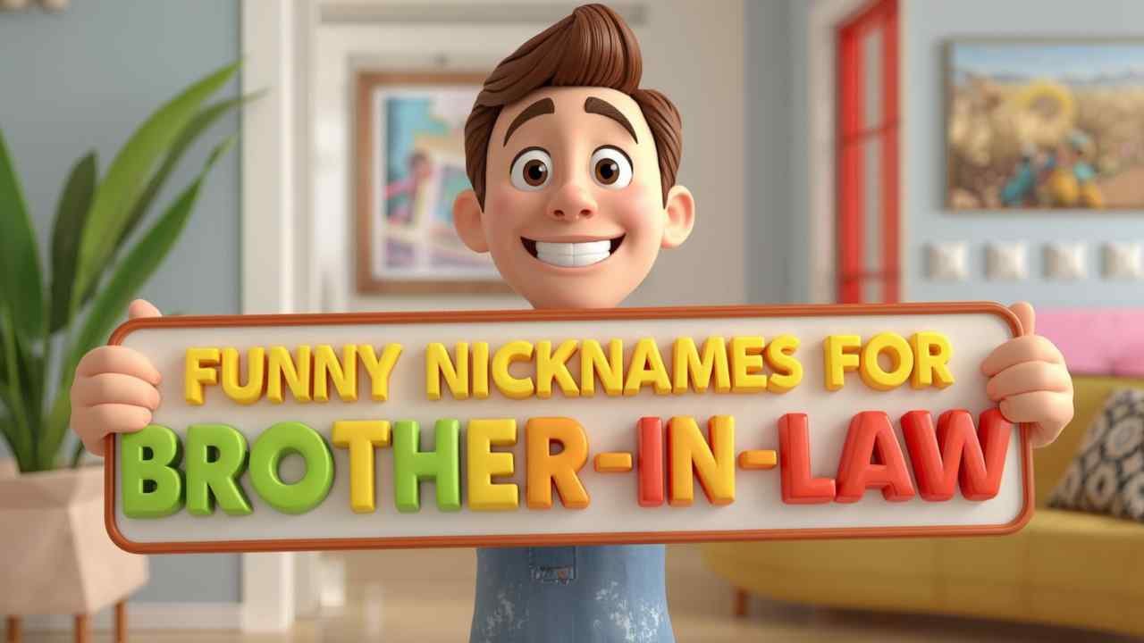 funny nicknames for brother in-law