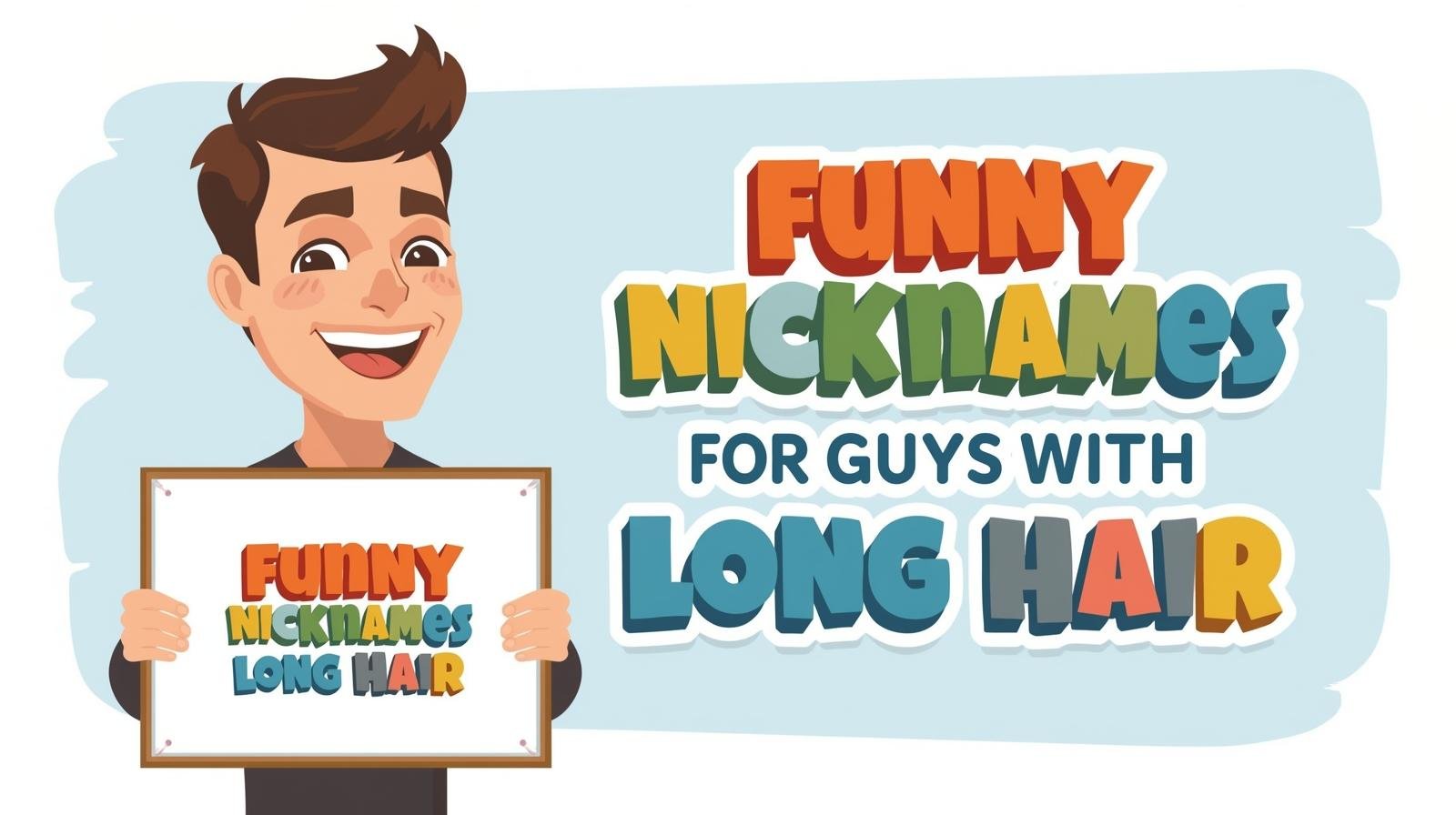 funny nicknames for guys with long hair