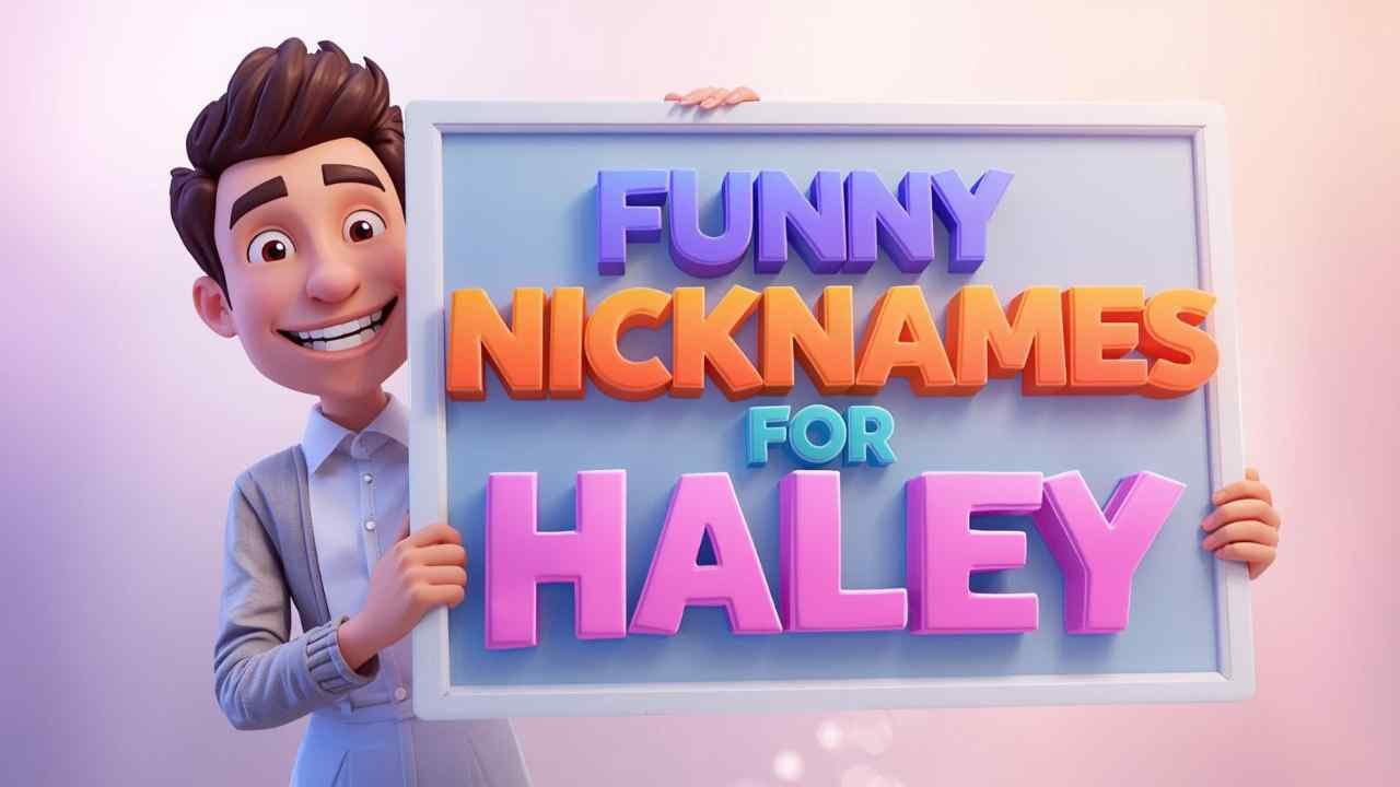 funny nicknames for haley