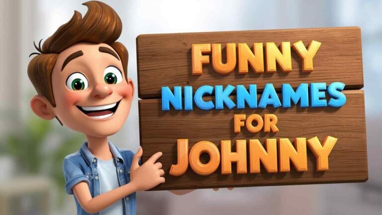 funny nicknames for johnny