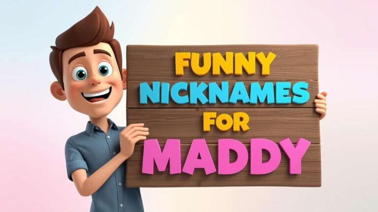 Funny Nicknames for Maddy