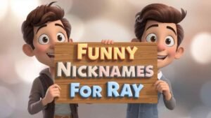 funny nicknames for ray