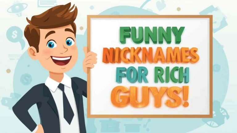 funny nicknames for rich guys
