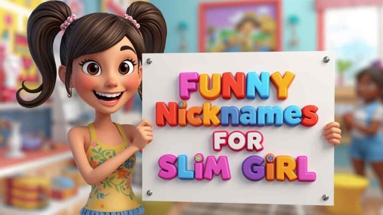 funny nicknames for slim girl