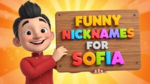 funny nicknames for sofia