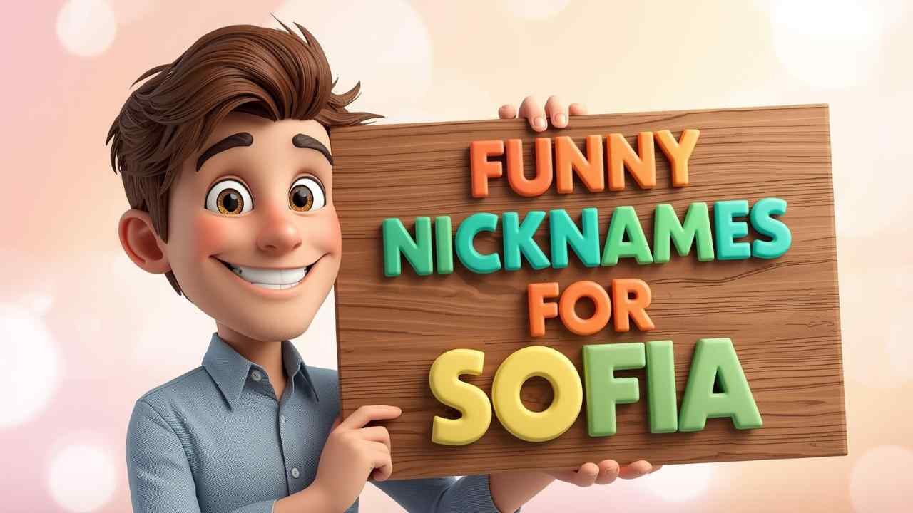 funny nicknames for sofia