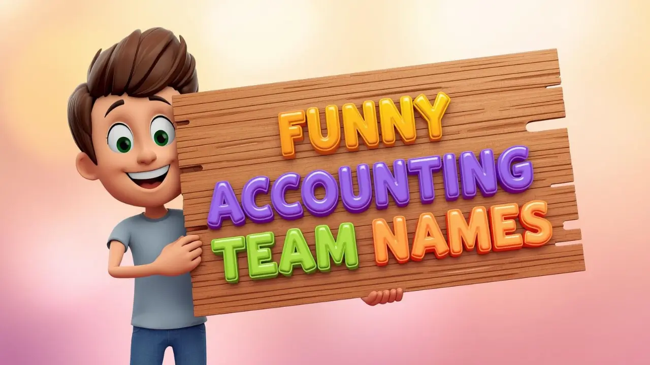 Funny Accounting Team Names