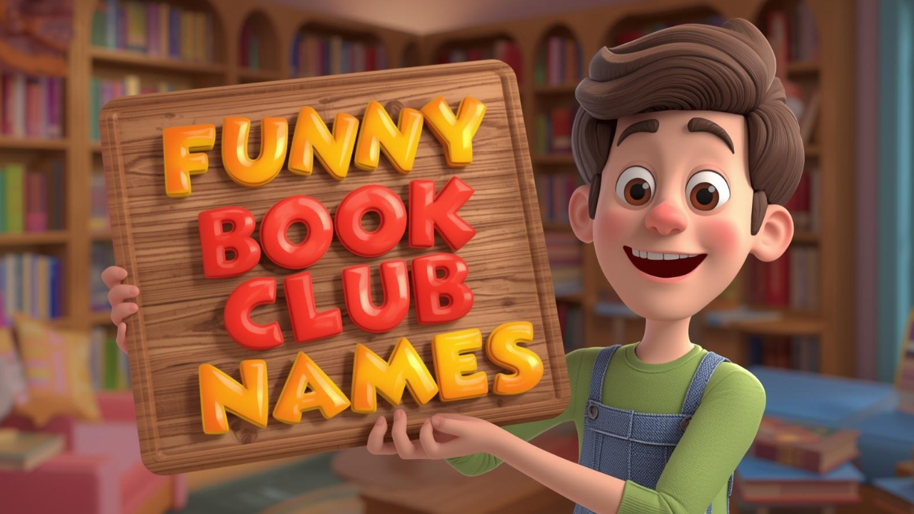 funny book club names