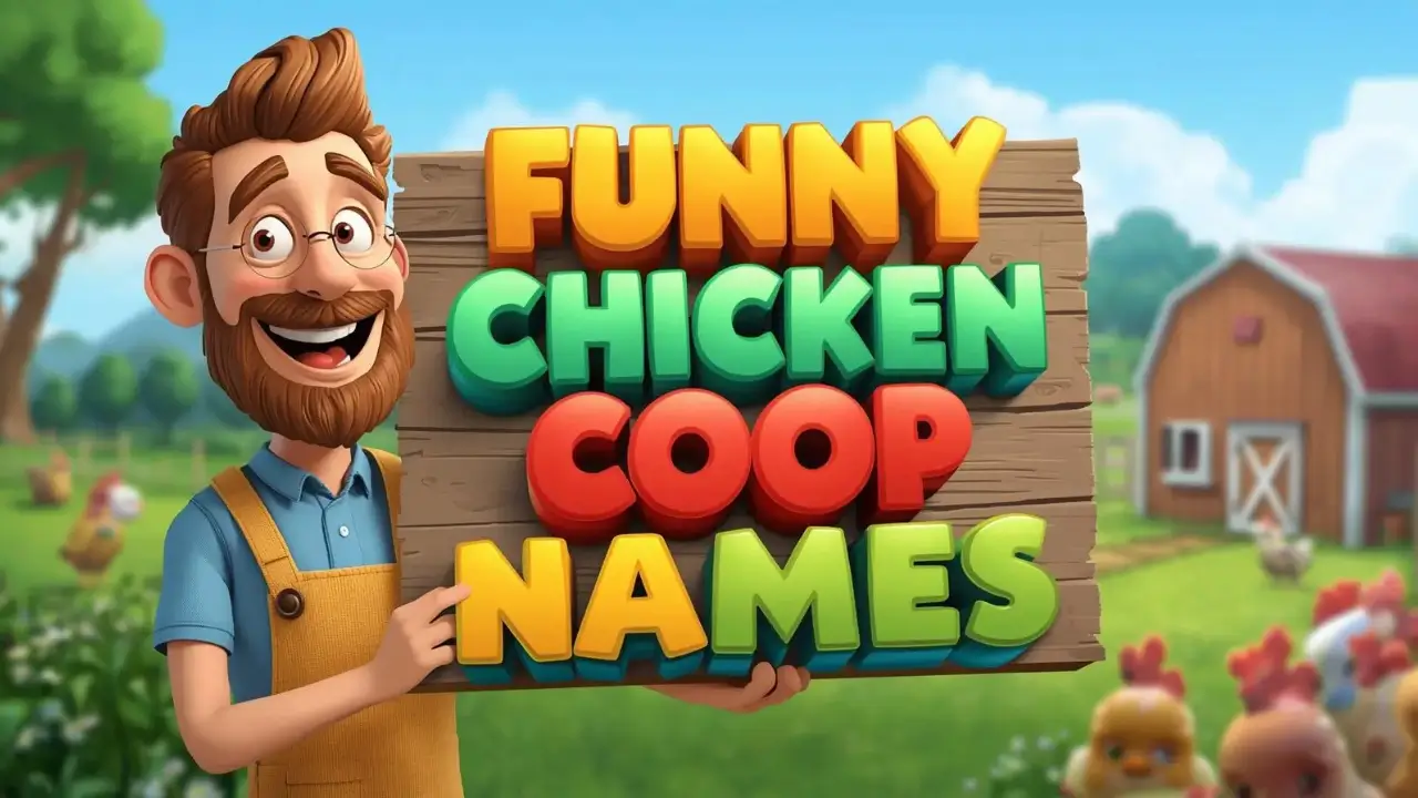 funny chicken coop names