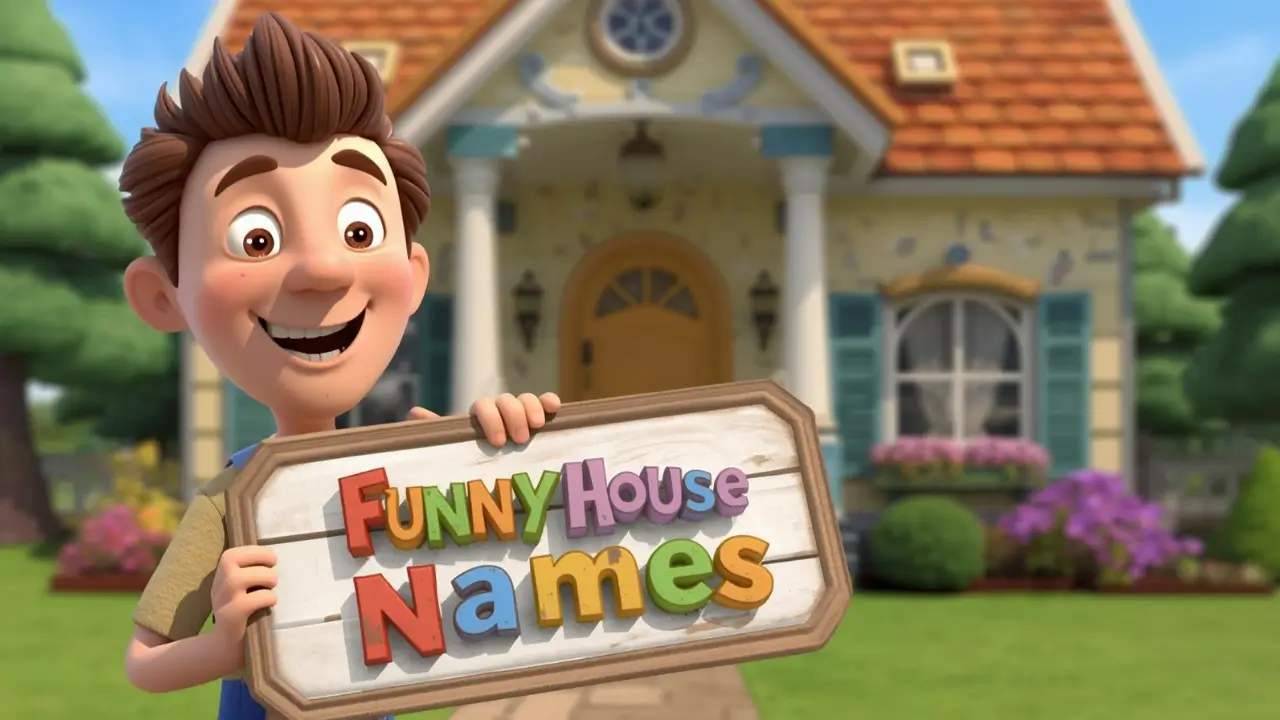 funny house names