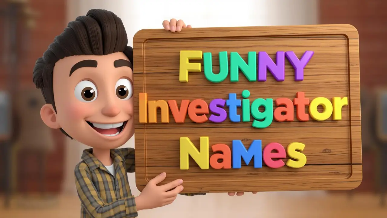 funny investigator names
