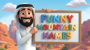 funny mountain names