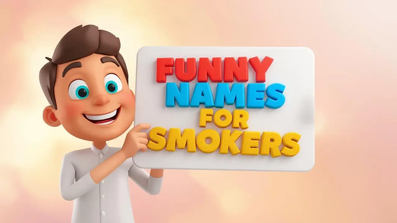 funny names for smokers