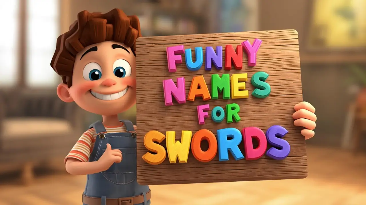 funny names for swords