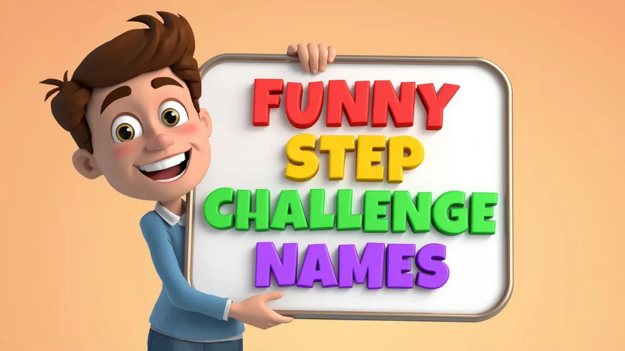 Funny Step Challenge Names