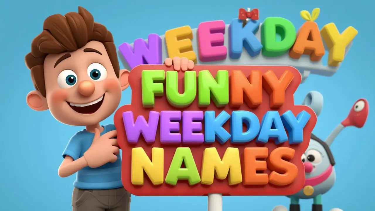 Funny Weekday Names