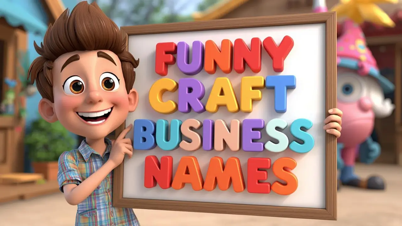 funny craft business names