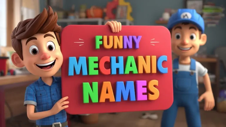 Funny Mechanic Names