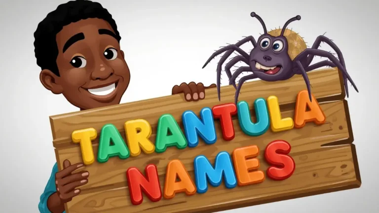 Tarantula Names