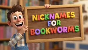 Nicknames for Bookworms