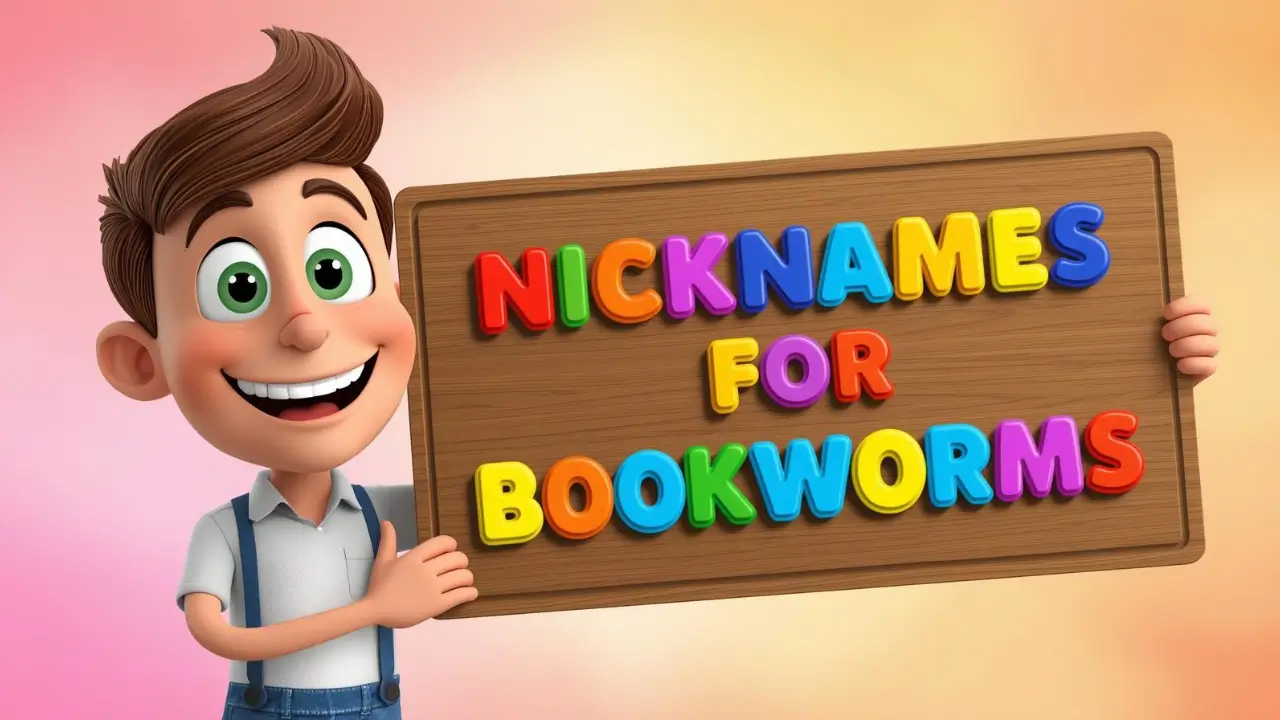 Nicknames for Bookworms