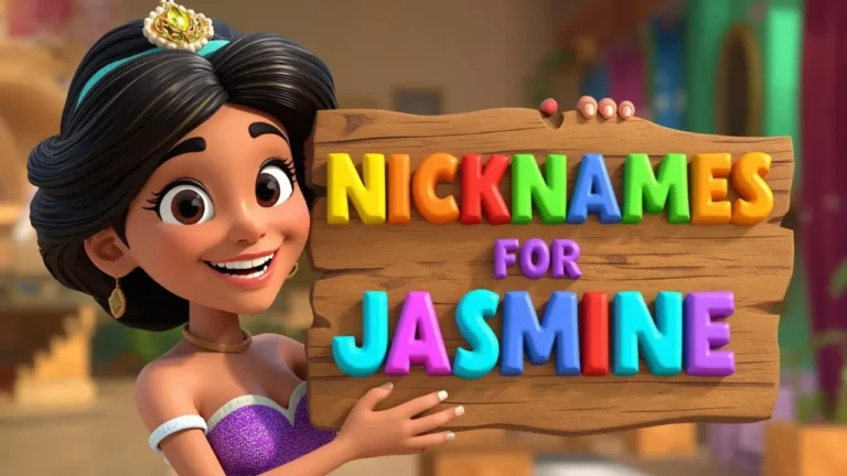 Nicknames for Jasmine