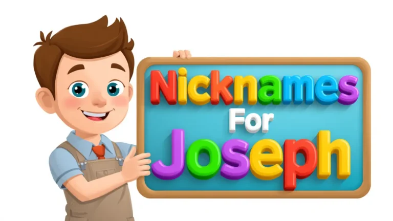 Nicknames for Joseph